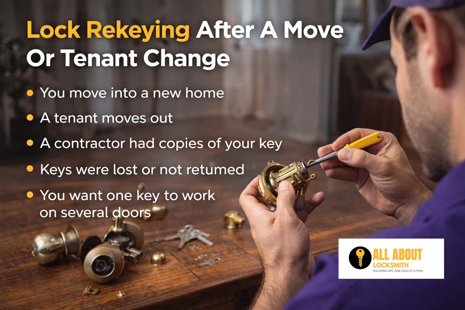 Lock Rekeying After A Move Or Tenant Change