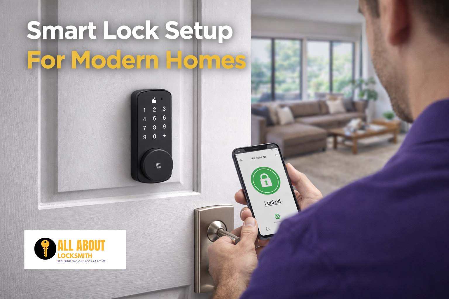 Smart Lock Setup For Modern Homes