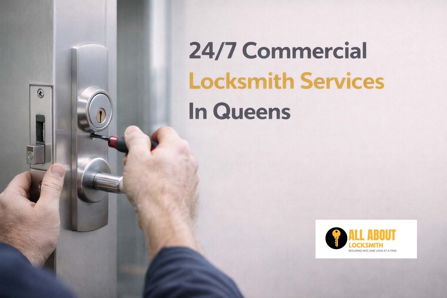24x7 Commercial Locksmith Services In Queens