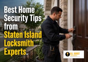 Common Door Lock Problems and How Professionals Residential Locksmith in Staten Island Fix Them