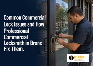 Common Commercial Lock Issues and How Professional Commercial Locksmith in Bronx Fix Them