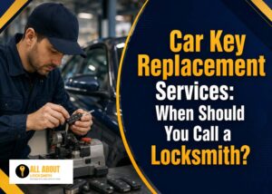 Car Key Replacement Services When Should You Call a Locksmith