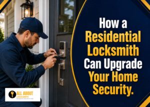 How a Residential Locksmith Can Upgrade Your Home Security